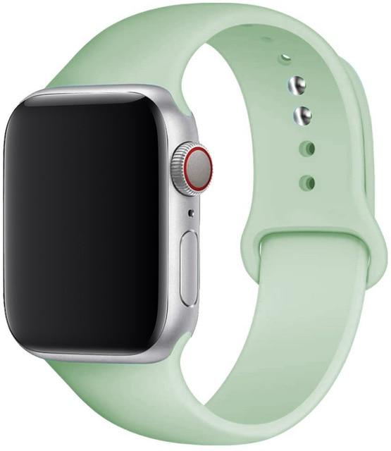 Silicone Strap Apple Watch Bands Compatible with Series 1-6 and SE