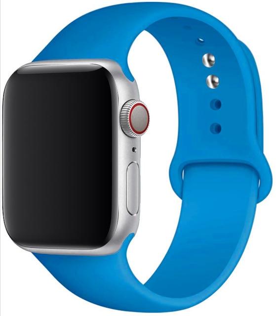 Silicone Strap Durable Apple Watch Bands