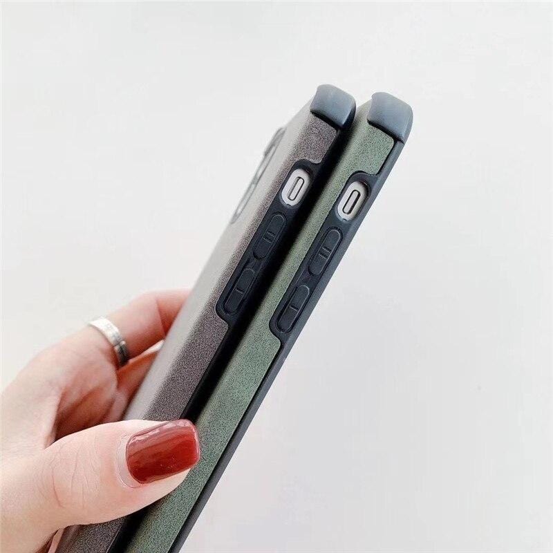 Suede Cloth iPhone Case Full Body Protective Phone Cover Apple
