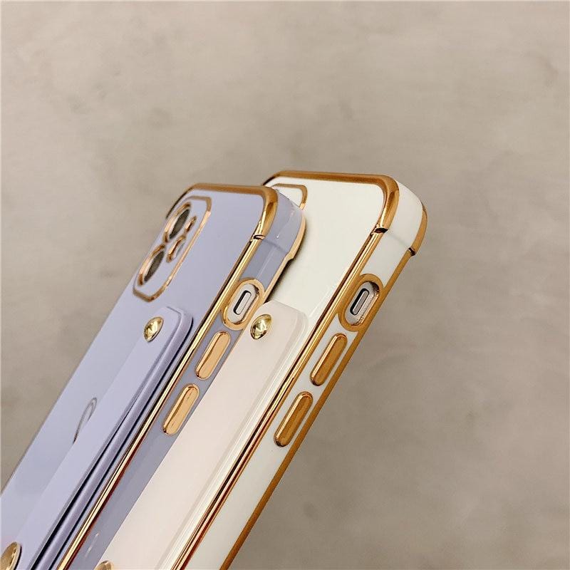 Wrist Strap Electroplated Bumper iPhone Case Apple