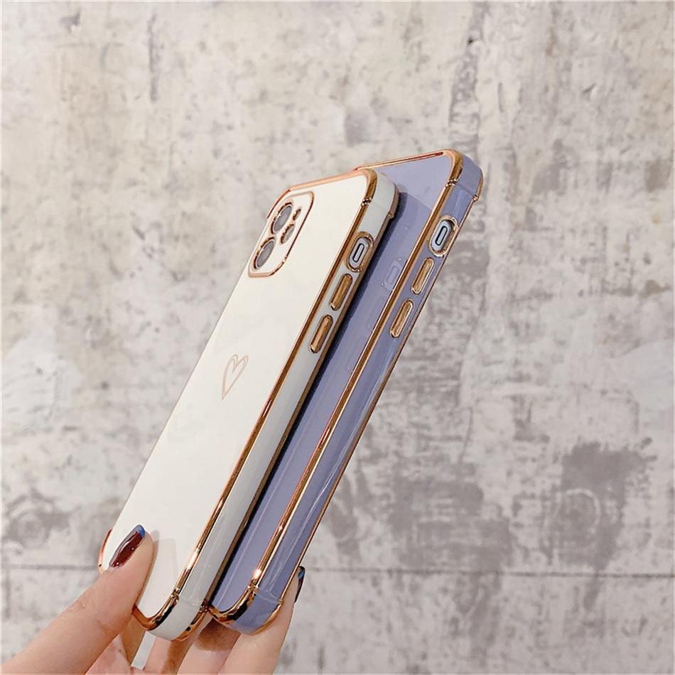 Electroplating Bumper Durable TPU iPhone Case Apple