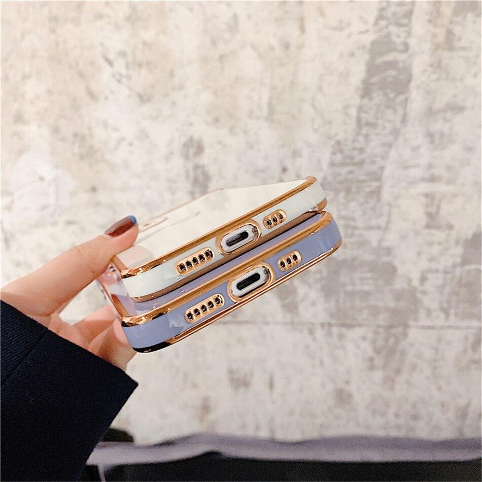 Electroplating Bumper Durable TPU iPhone Case Apple
