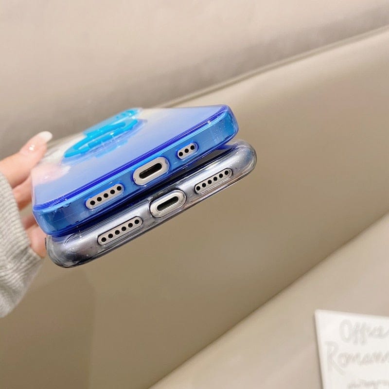 Gradient Camera Protection Soft Silicone iPhone Case