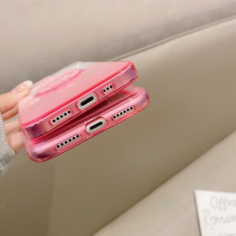 Gradient Camera Protection Soft Silicone iPhone Case