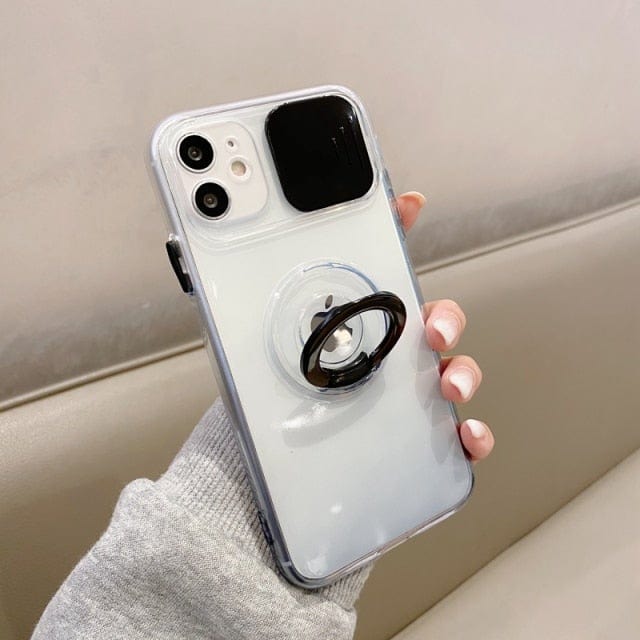 Gradient Camera Protection Soft Silicone iPhone Case