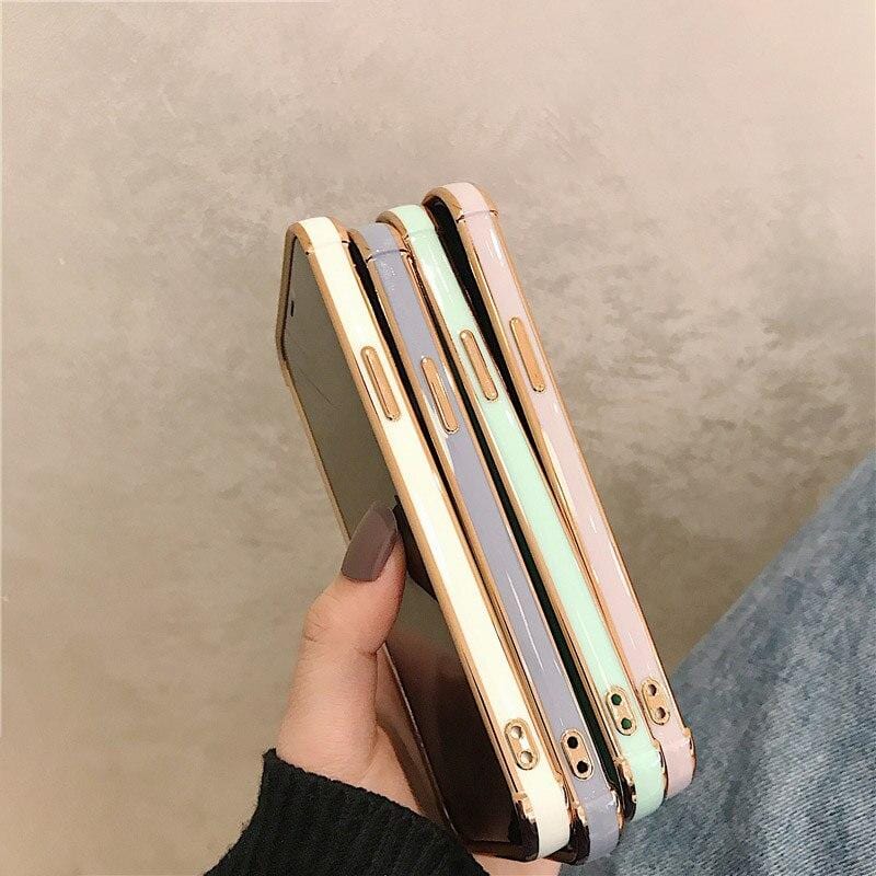 Electroplating Bumper Durable TPU iPhone Case Apple