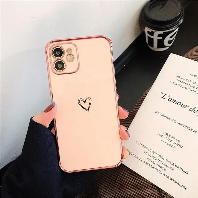 Electroplating Bumper Durable TPU iPhone Case Apple