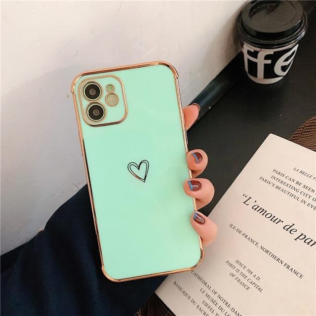 Electroplating Bumper Durable TPU iPhone Case Apple