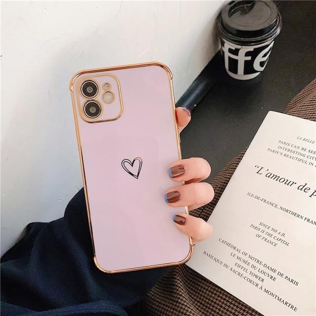 Electroplating Bumper Durable TPU iPhone Case Apple