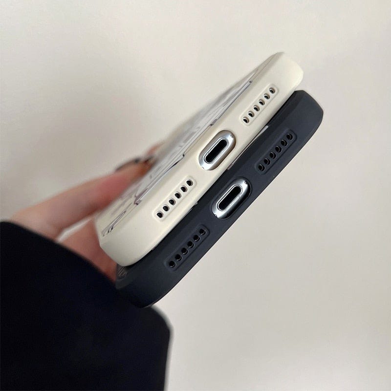 Cartoon Astronaut Planet Protective Phone Case for Apple iPhones