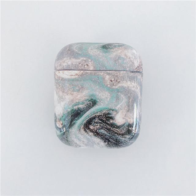 Luxury Marble Shock-Resistant AirPods Case Apple
