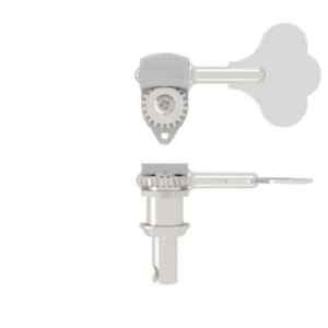 New - Hipshot Ultralite® Bass Tuning Machine HB6 3/8" SHINY CHROME Y KEY