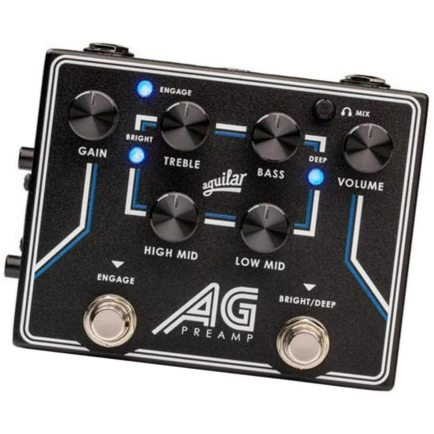 Aguilar AGPREPEDAL Effect Pedal, Black - New