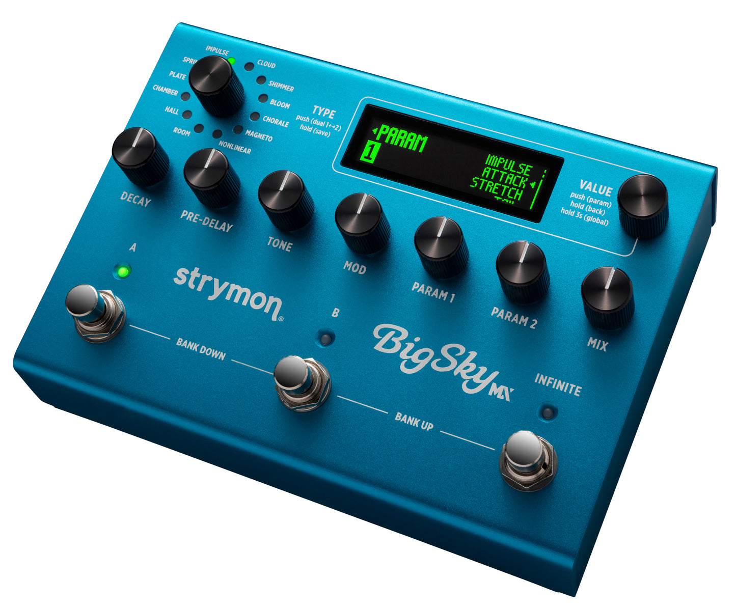 Strymon BigSky MX Reverb Pedal-NEW