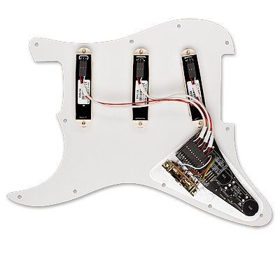 EMG DG20 David Gilmour Signature Pre-Wired Pickguard - White Pearl -NEW