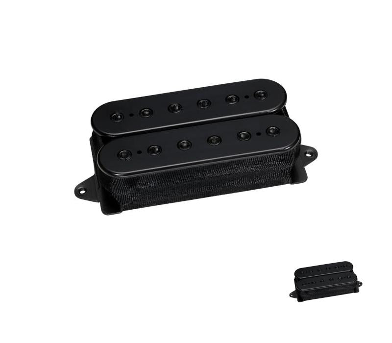 DiMarzio DP158 Evolution Neck Humbucker Pickup - F-spaced Black with Black Poles -NEW