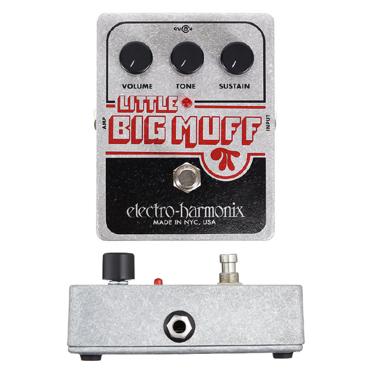 New - Electro Harmonix Little Big Muff Pi Distortion and Sustainer Effects Pedal