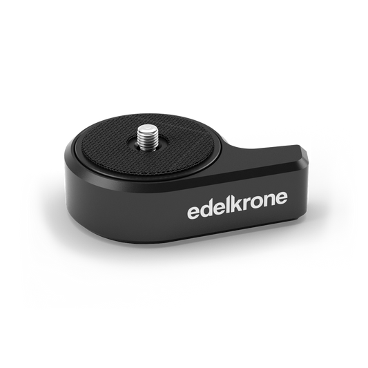QuickRELEASE patented quick-release camera attachment mechanism edelkrone