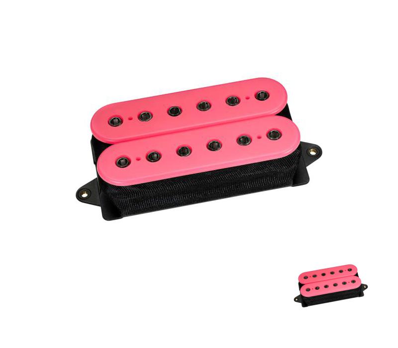 DiMarzio DP158 Evolution Neck Humbucker Pickup - F-spaced Pink with Black Poles -NEW