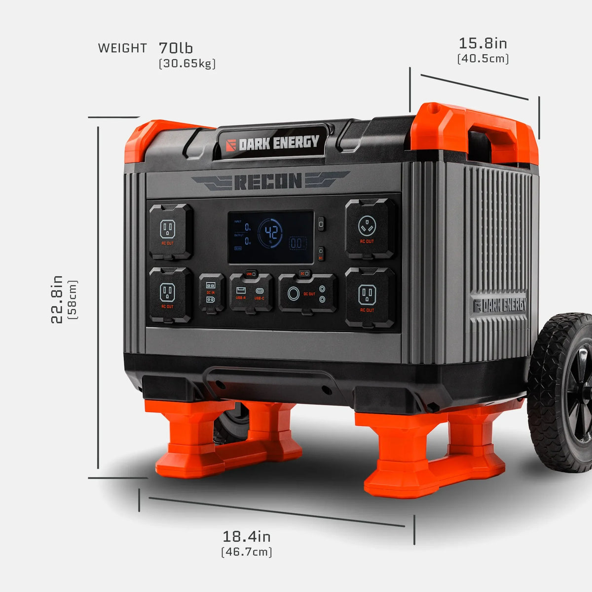 Power Station 2016Wh Recon 2000 Portable Power Station
