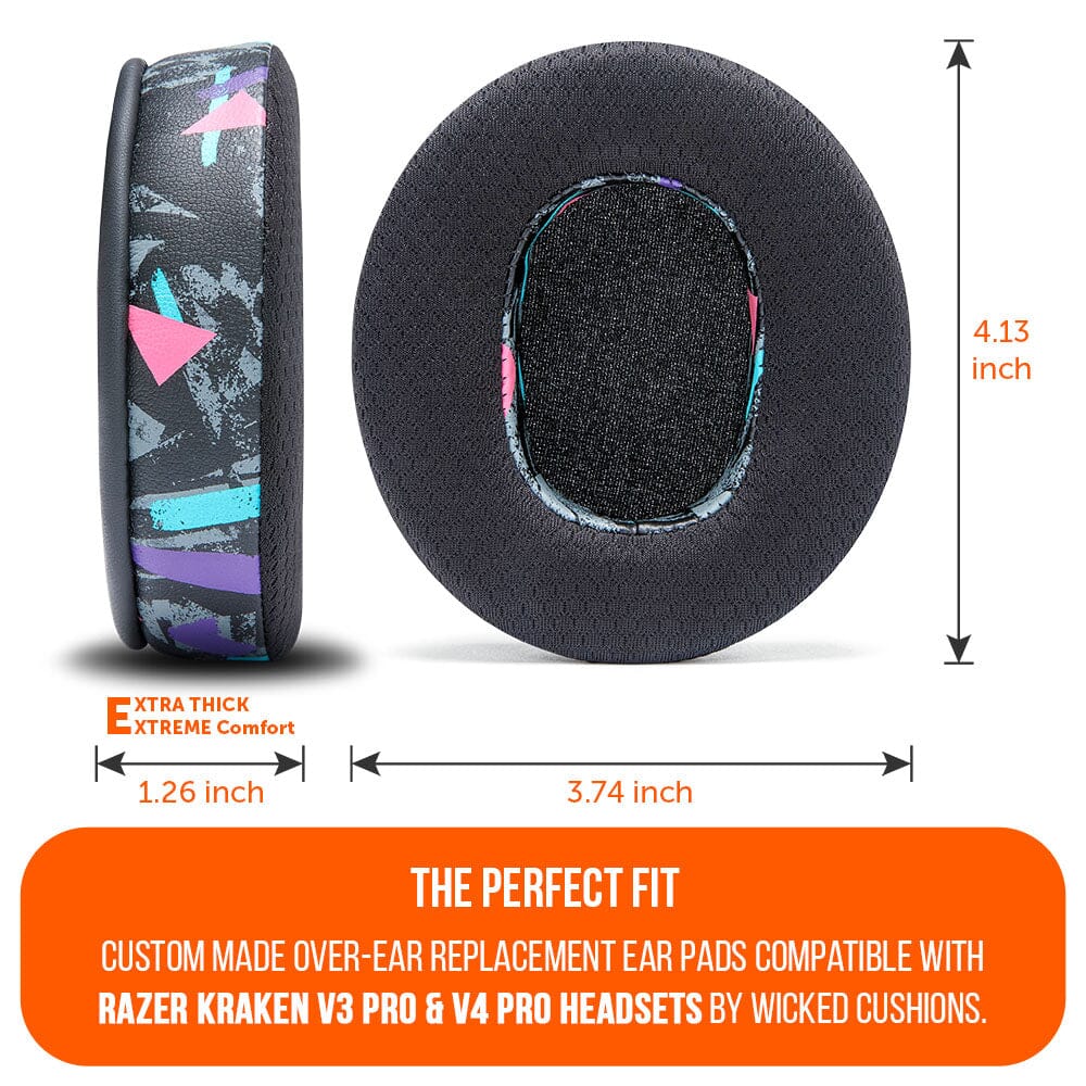 WC FreeZe Cooling Gel Earpads for Razer Kraken V3 V3 Pro V4 V4 Pro