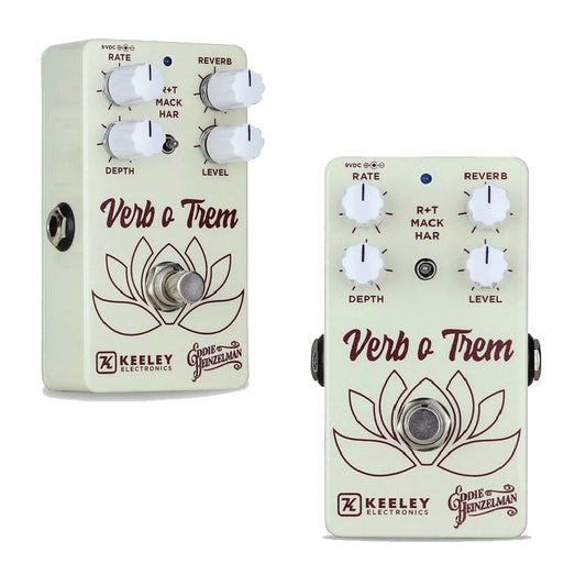 New - Keeley Verb o Trem Eddie Heinzelman Reverb/Tremolo Pedal