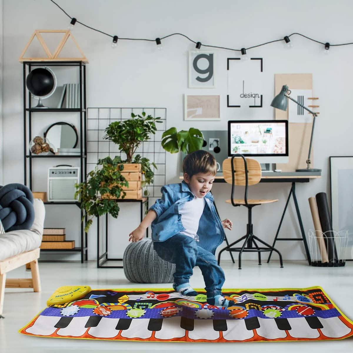 Kids Musical Mats Multi-Instrument Early Education Toys RenFox