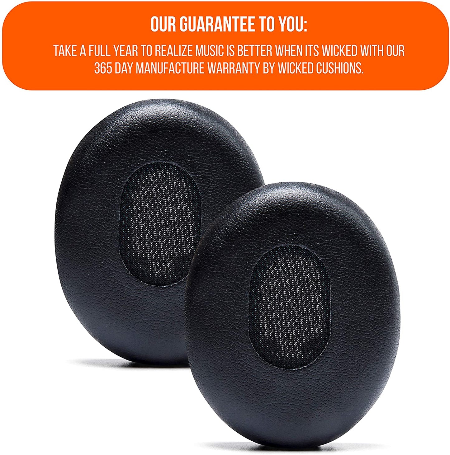Replacement Ear Pads Black Compatible Bose QC3 Headphones