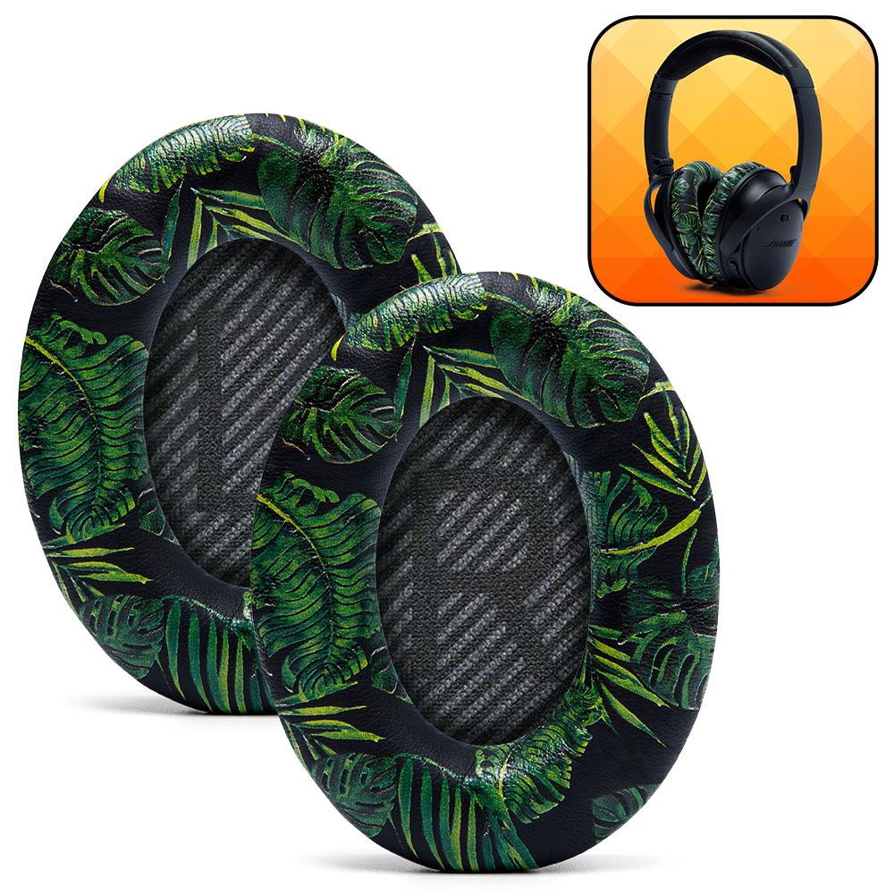 Bose QC35 Replacement Ear Pads Soft PU Leather Memory Foam Wicked Cushions