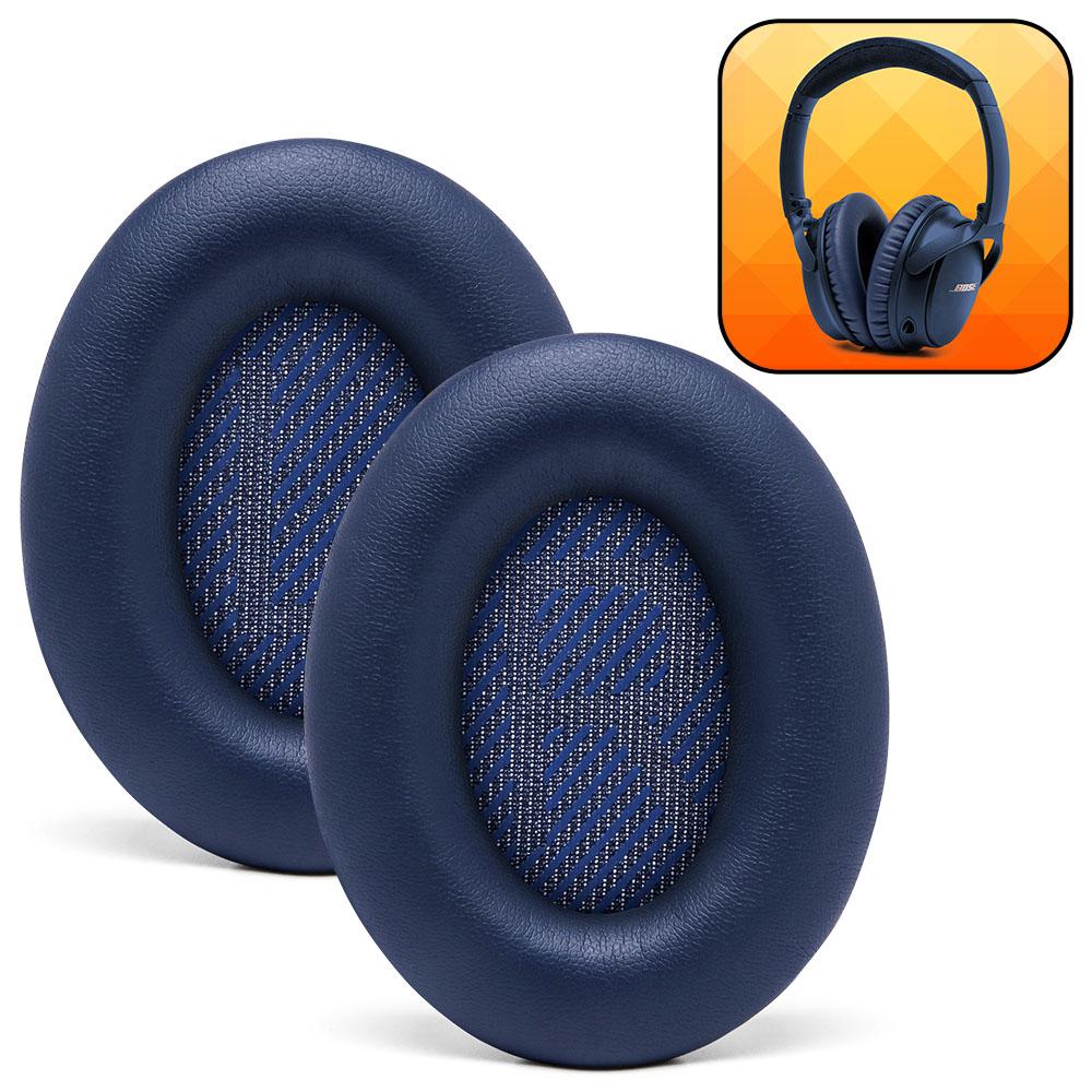 Bose QC35 Replacement Ear Pads Soft PU Leather Memory Foam Wicked Cushions
