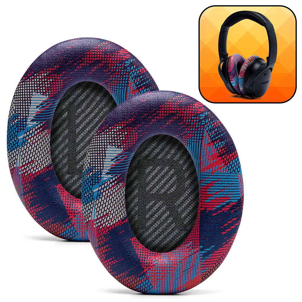 Bose QC35 Replacement Ear Pads Soft PU Leather Memory Foam Wicked Cushions