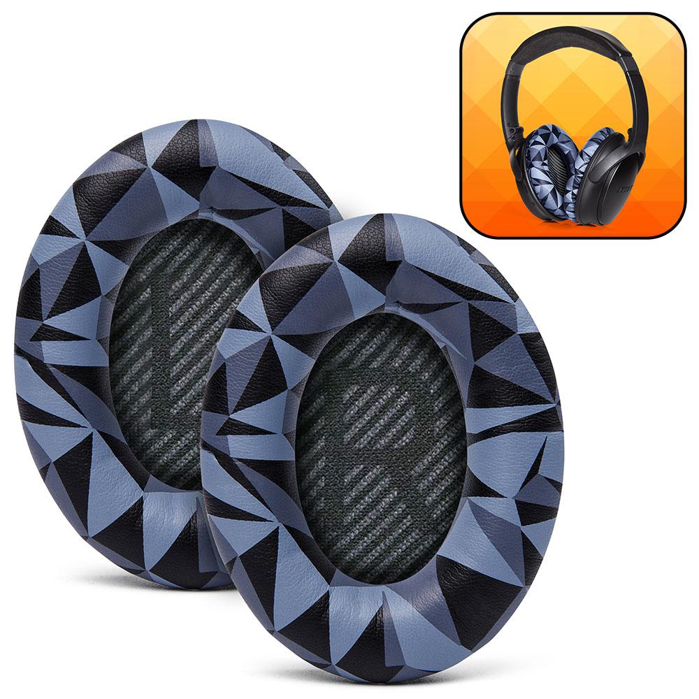 Bose QC35 Replacement Ear Pads Soft PU Leather Memory Foam Wicked Cushions