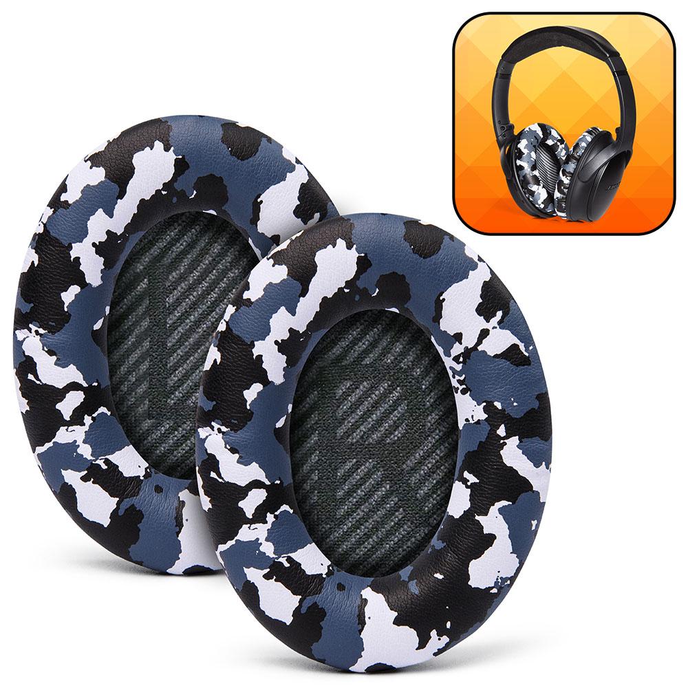 Bose QC35 Replacement Ear Pads Soft PU Leather Memory Foam Wicked Cushions