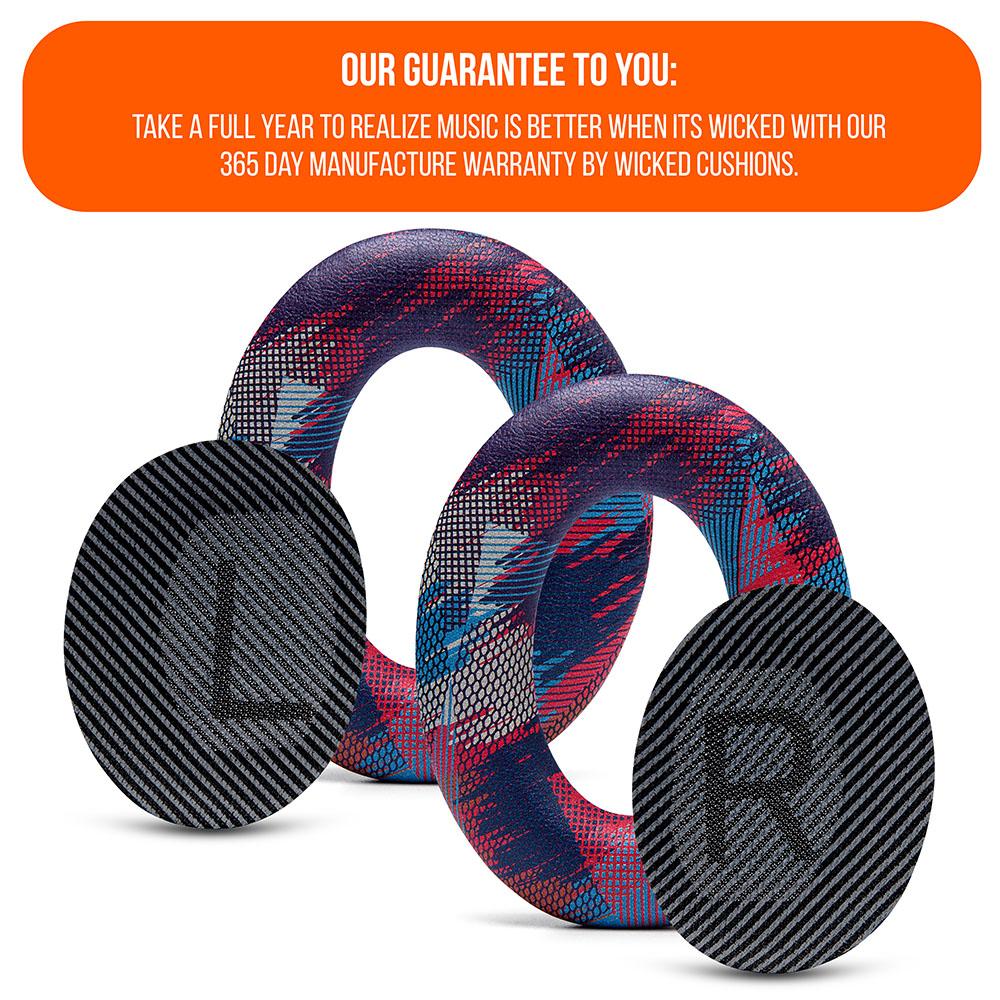 Bose QC35 Replacement Ear Pads Soft PU Leather Memory Foam Wicked Cushions