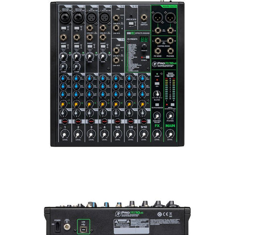 Mackie ProFX10v3 10-channel Mixer with USB and Effects-NEW