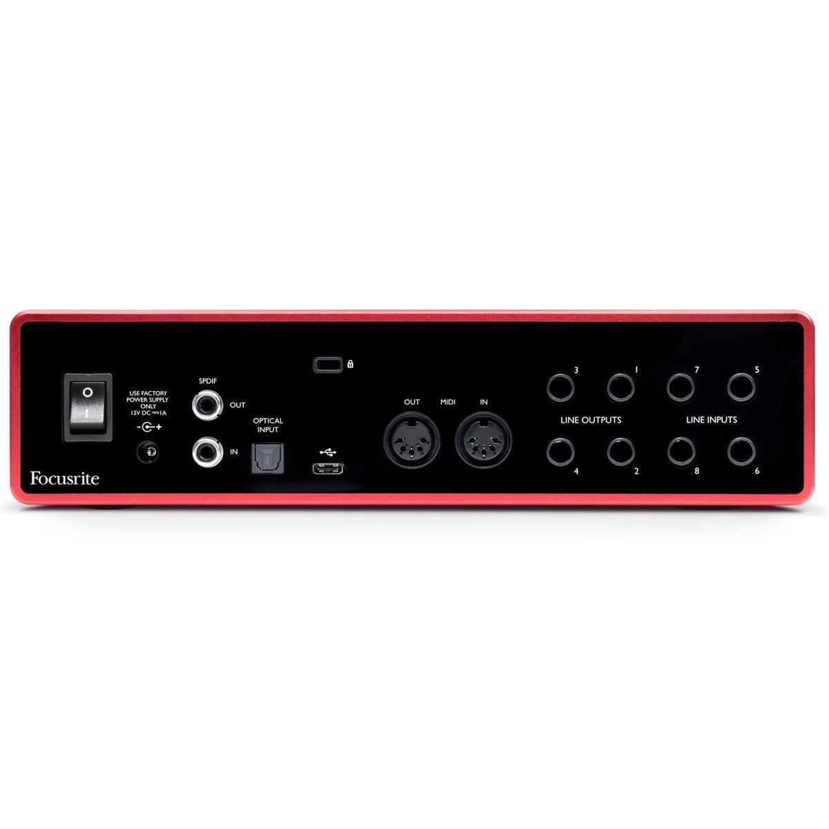 New - Focusrite Scarlett 18i8 3rd Gen USB Audio Interface