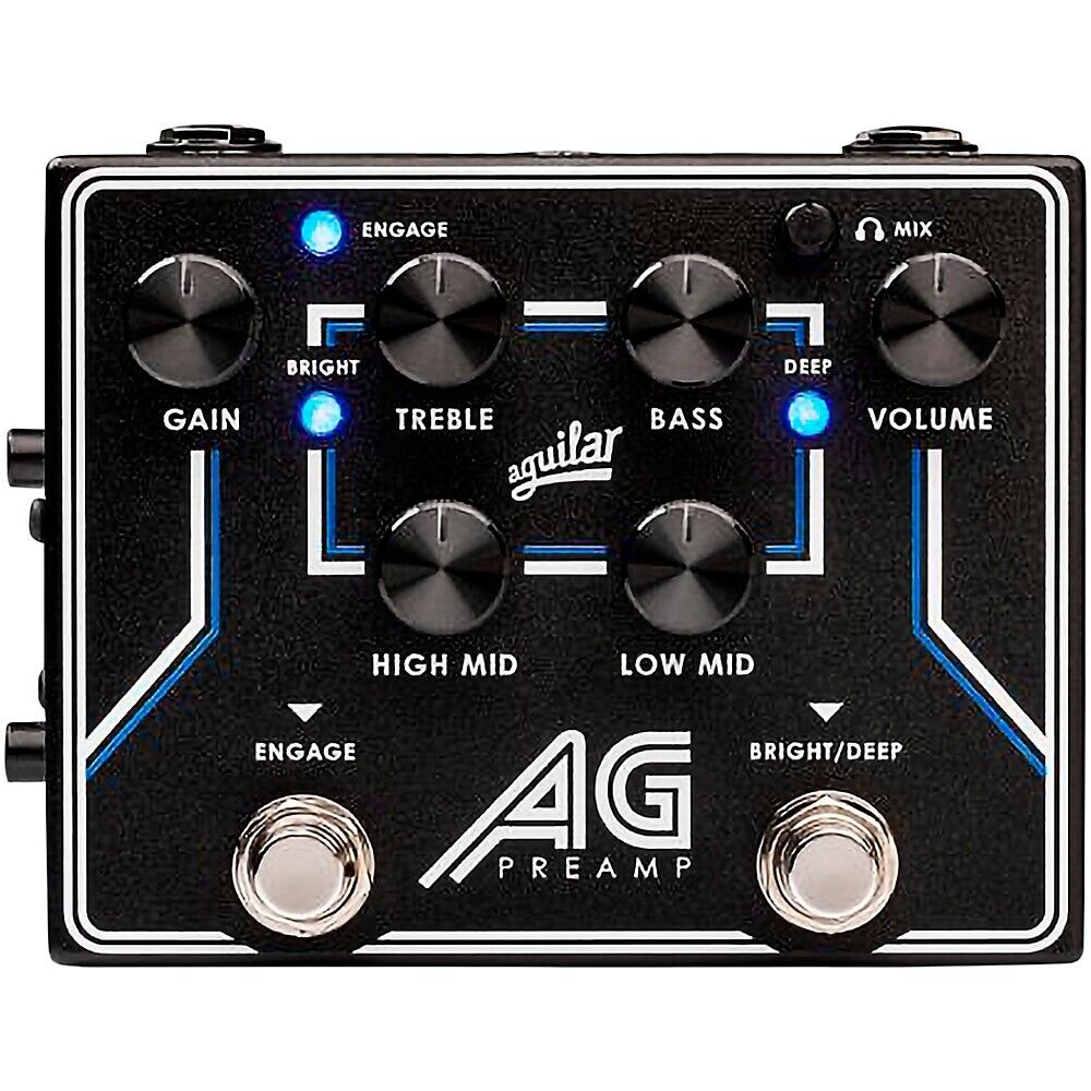 Aguilar AGPREPEDAL Effect Pedal, Black - New