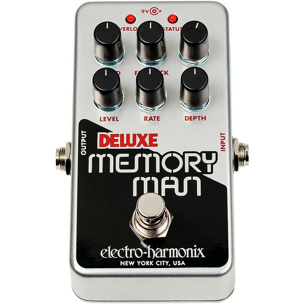 New - Electro-Harmonix Nano Deluxe Memory Man Analog Delay/Chorus/Vibrato Pedal