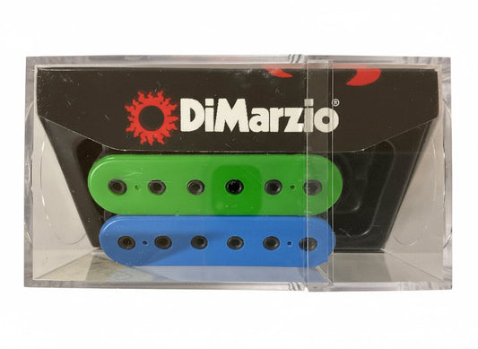 DiMarzio DP158 Evolution Neck Pickup - F-spaced,Blue and Green -NEW