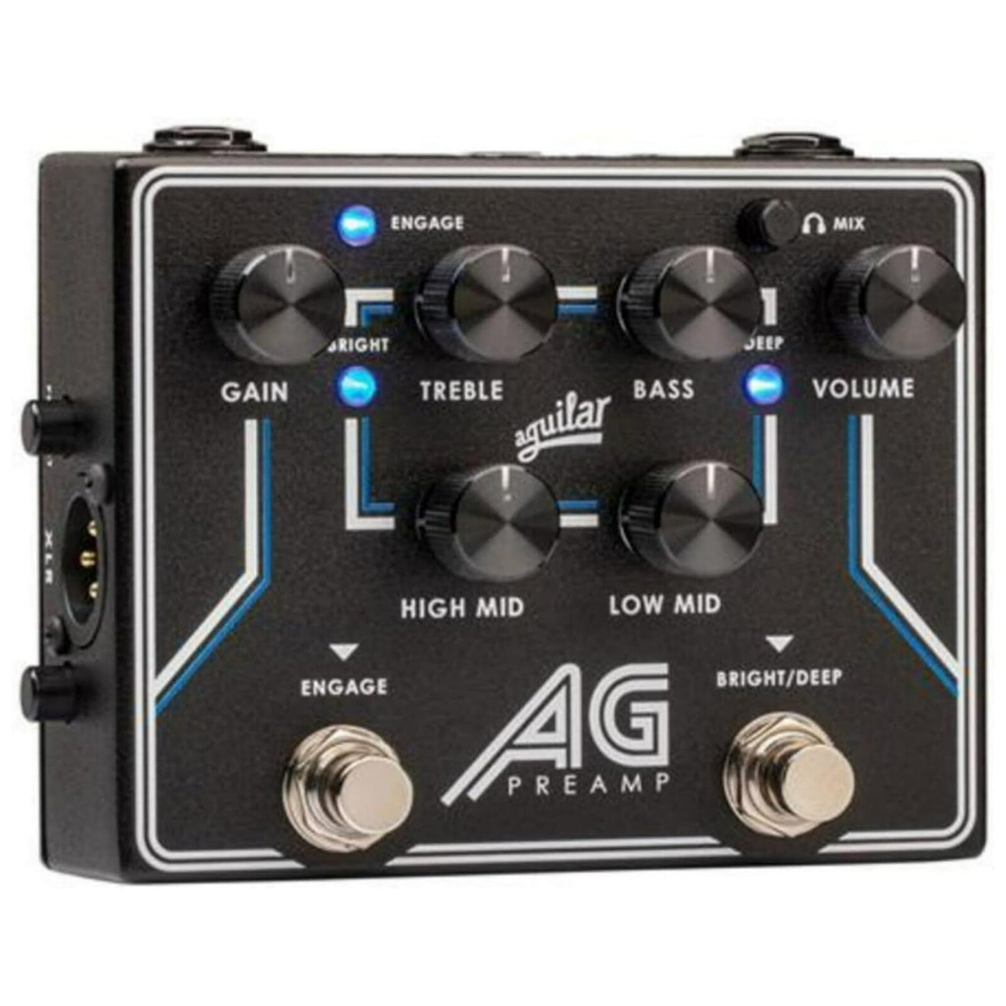 Aguilar AGPREPEDAL Effect Pedal, Black - New