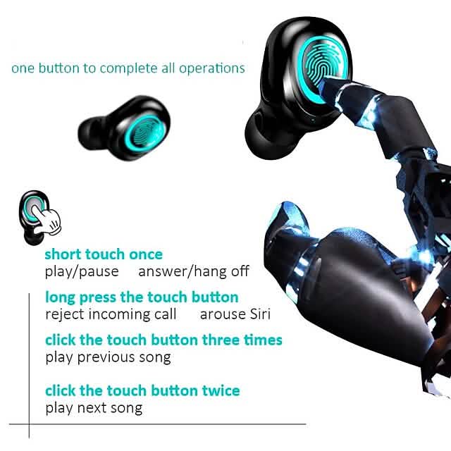 S11 Bluetooth 4.0 True Wireless Headphones TWS Earbuds