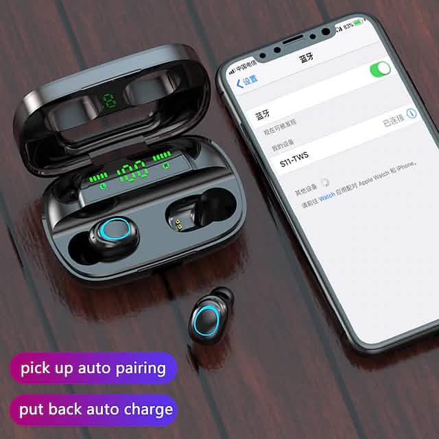 S11 Bluetooth 4.0 True Wireless Headphones TWS Earbuds