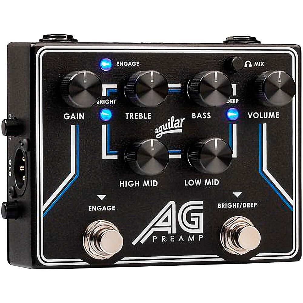 Aguilar AGPREPEDAL Effect Pedal, Black - New