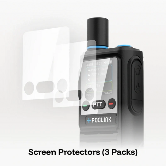 Screen Protector Scratch Resistant for Poclink Radios 3 Packs