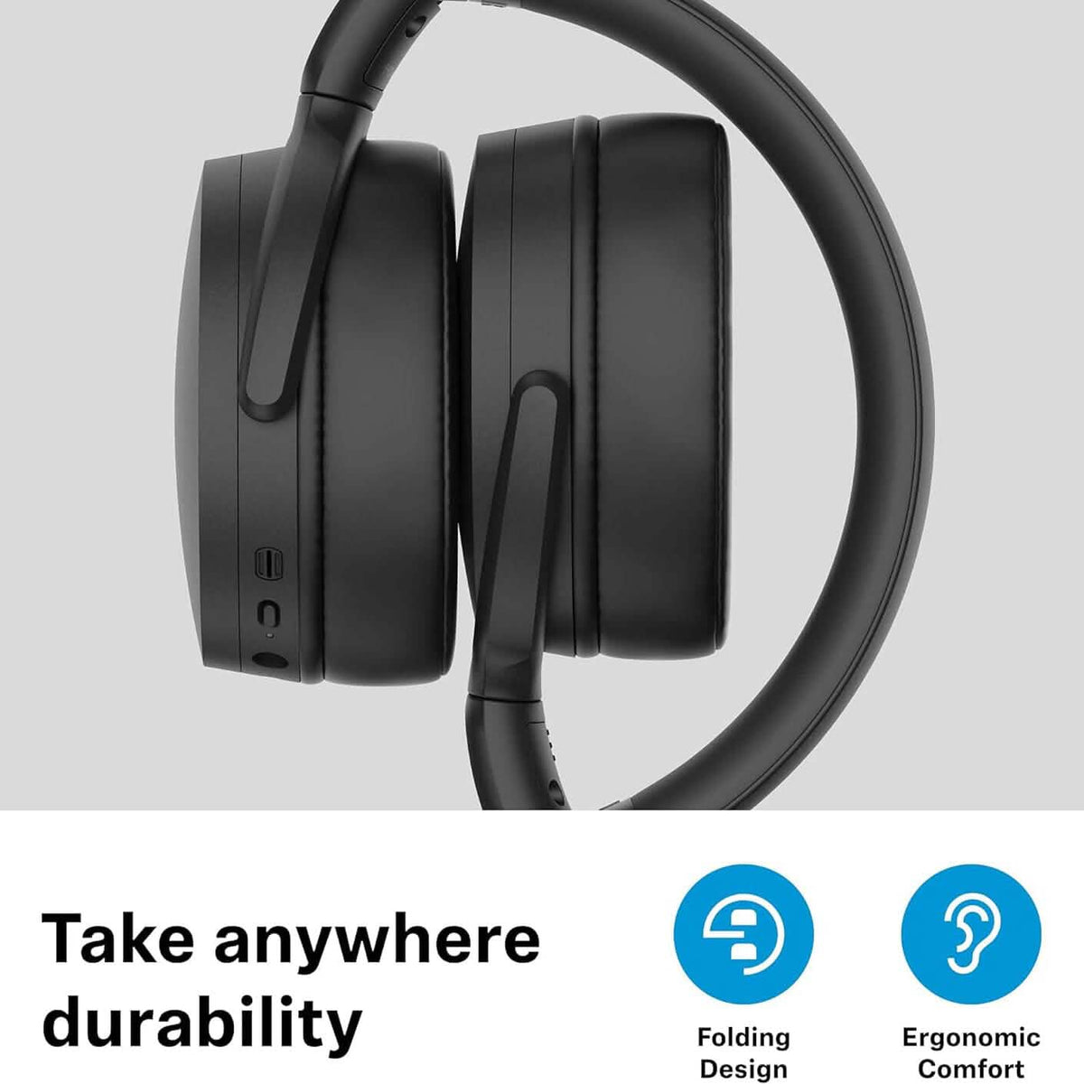Sennheiser HD 450BT Active Noise Cancellation Wireless Headphone