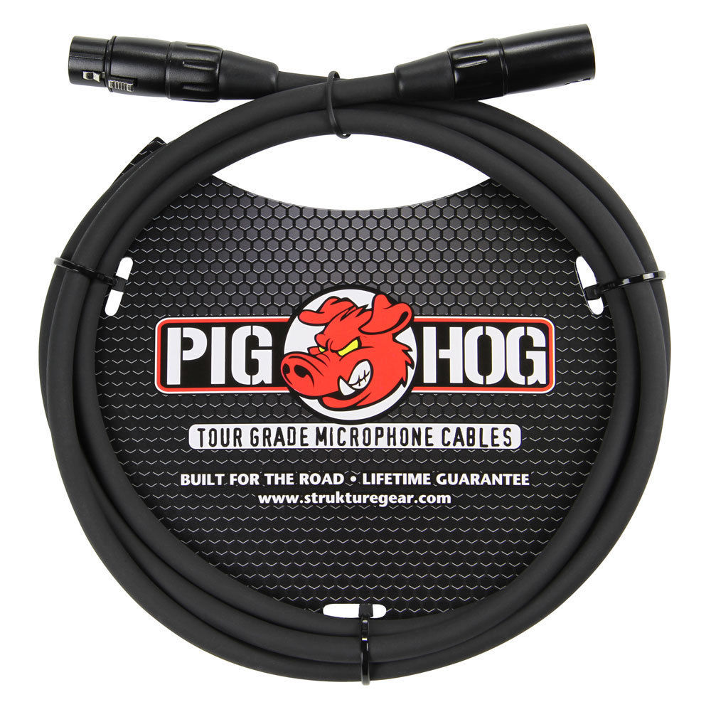 6 Pack Pig Hog PHM6 High Performance 8MM XLR Microphone Cable, 6FT - New