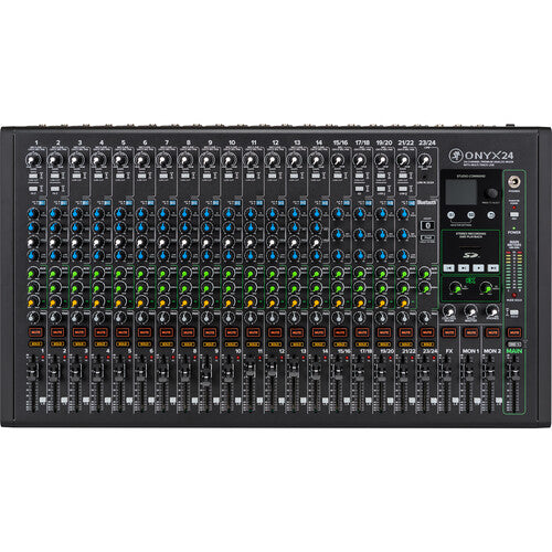 Mackie Onyx24 24-channel Analog Mixer with Multi-track USB-NEW