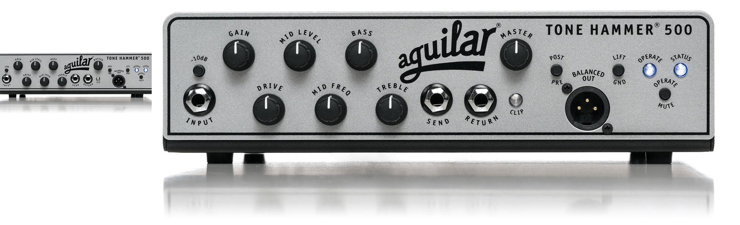 Aguilar TH 500 V2  Tone Hammer Gen 2 Bass Amp Head-NEW