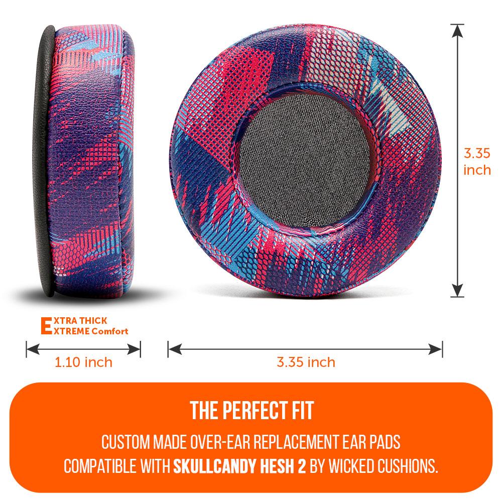 Skullcandy Hesh 2 Replacement Earpads Thick Memory Foam Over-Ear Cushions