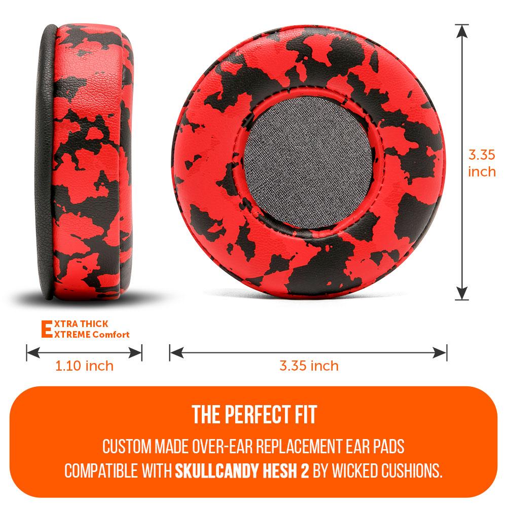 Skullcandy Hesh 2 Replacement Earpads Thick Memory Foam Over-Ear Cushions